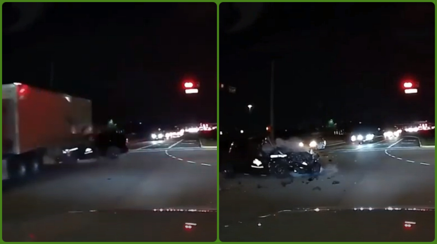 Полицијата малку изгледа беше уморна денес, па не виде цел еден огромен ...
